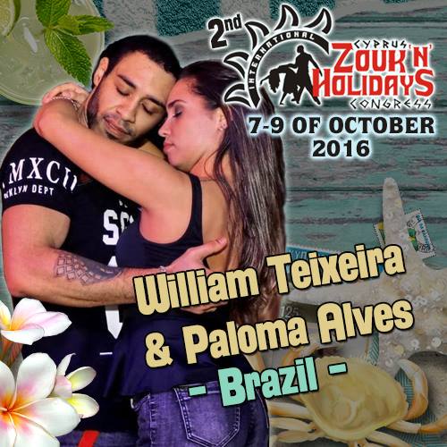 William & Paloma  @ St Peterburg Zouk Congress 2016 demo